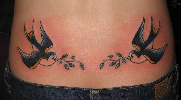 Swallow thấp lại Tattoo - 60+ thấp lại xăm cho phụ nữ <3 <3