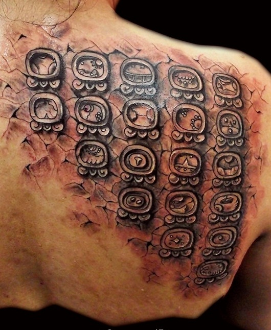  - Ý nghĩa của hình xăm Aztec <3 <3
