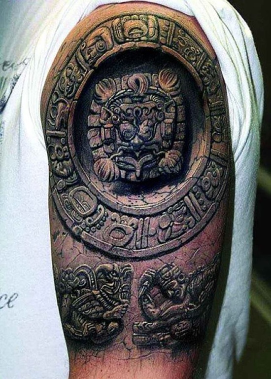 - Ý nghĩa của hình xăm Aztec <3 <3