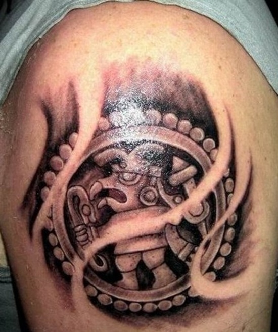  - Ý nghĩa của hình xăm Aztec <3 <3