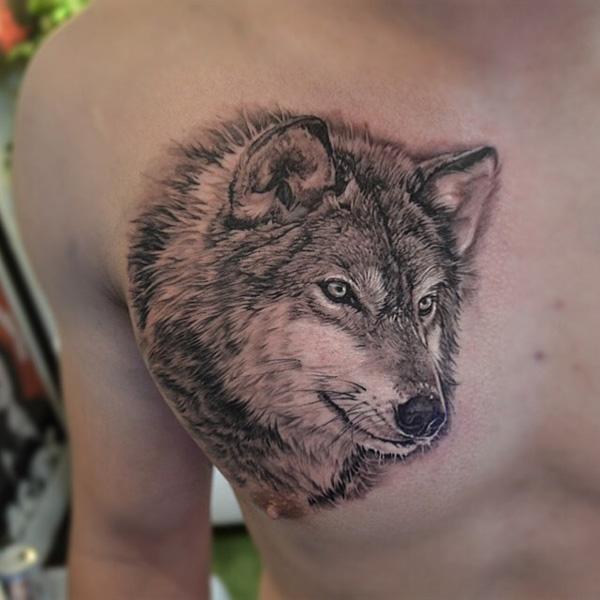 Wolf Tattoo - 55 Wolf Tattoo Designs <3 <3