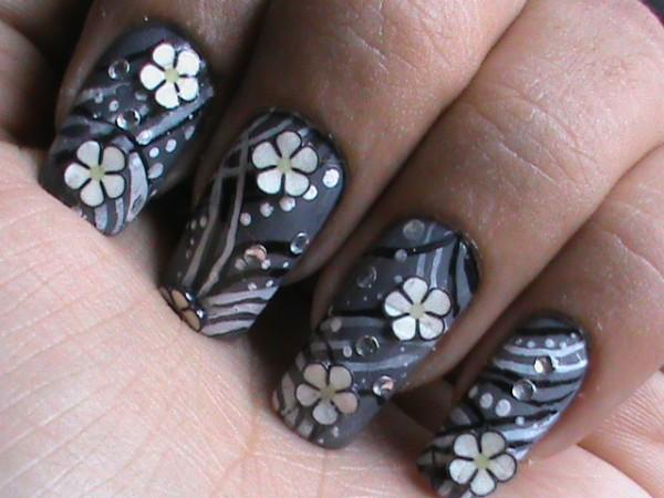 cuteEasynaildesignsforbeginnerswithFIMOflowernailartFimo 