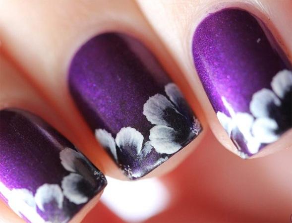 flower-nail-art-for-short-nails | Art and Design