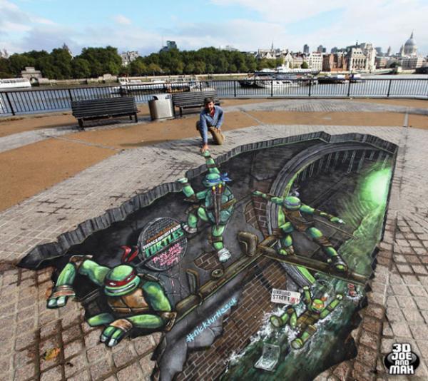 teenage mutant ninja turtles for nickelodeon - london uk600_534