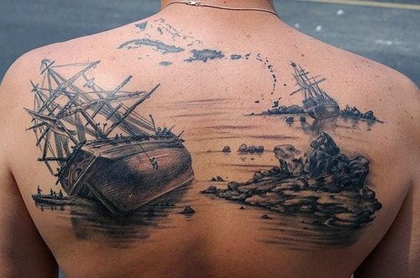 Sailboat Tattoo Chest 100 boat tattoo designs art and design