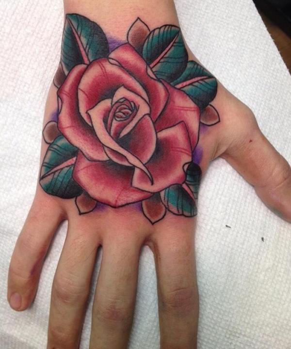 Rose Tattoo trên tay - 45+ bắt mắt hình xăm trên tay <3 <3