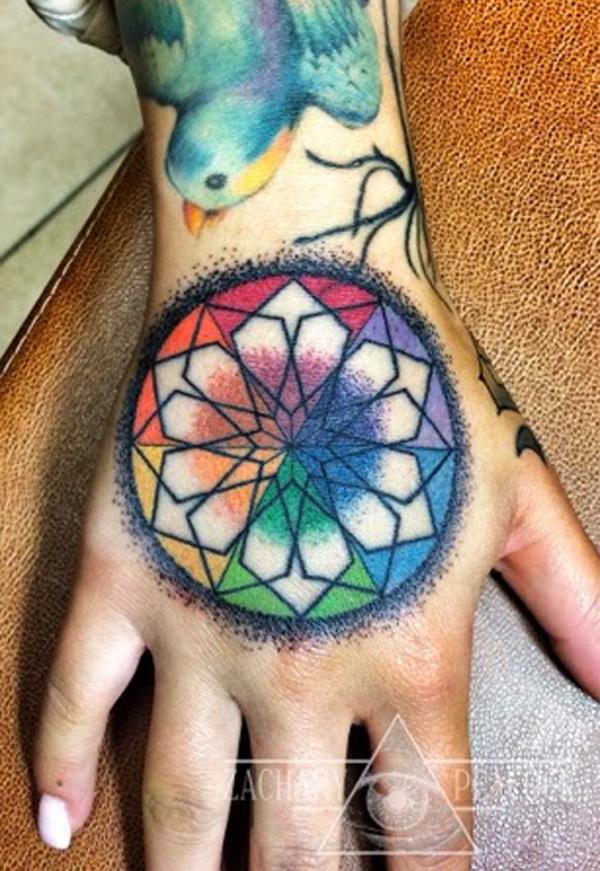 Colorful Tattoo tay - 45+ bắt mắt hình xăm trên tay <3 <3