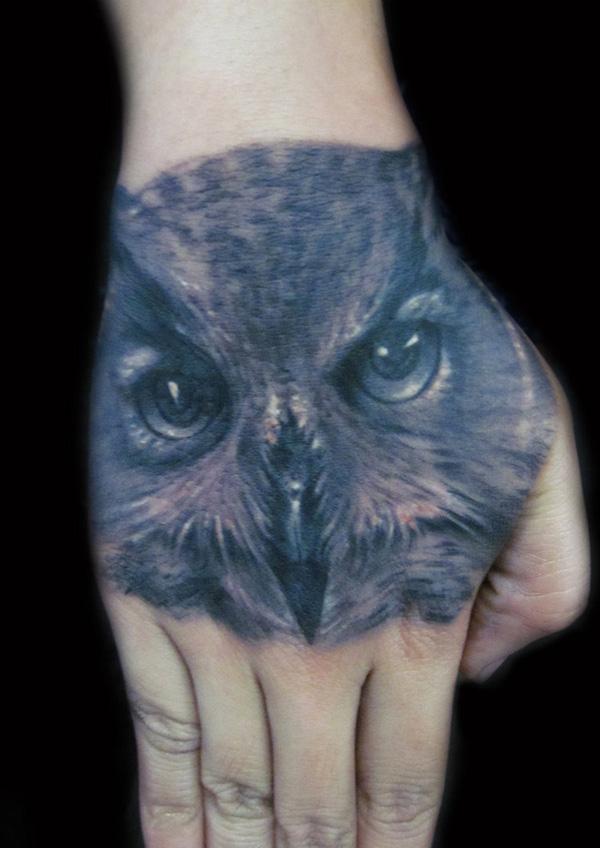 Owl Tattoo trên tay - 45+ bắt mắt hình xăm trên tay <3 <3