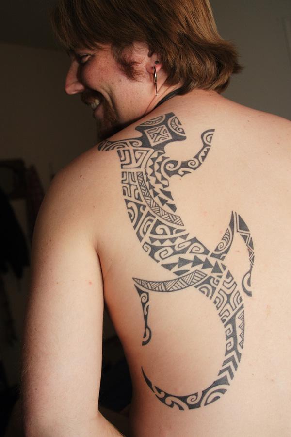 Lizard Dreams- Polynesia Tattoo - 30 + Incredible xăm với ý nghĩa <3 <3 Lizard