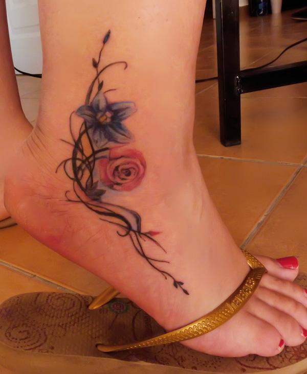 Nữ tính Ankle Tattoo - 60+ Ankle xăm cho phụ nữ <3 <3
