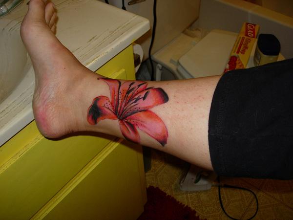 Flower Tattoo - 60+ Ankle xăm cho phụ nữ <3 <3