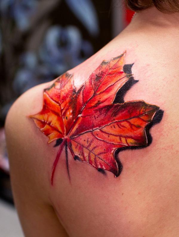 Fall Tattoo - 40 Unforgettable Fall xăm <3 <3