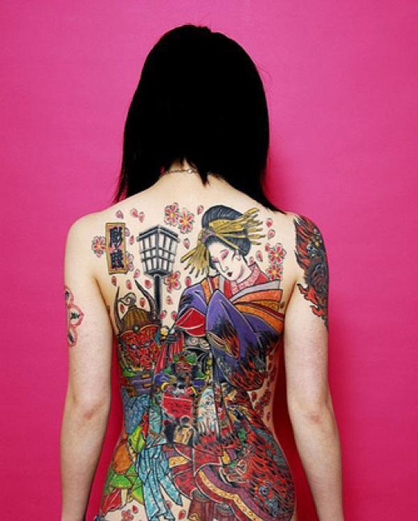 Geisha Tattoo - 50 + đẹp Geisha xăm <3 <3