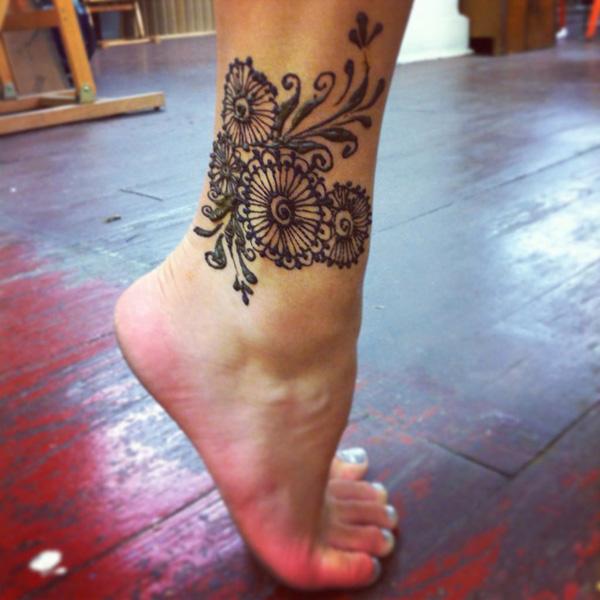 Henna Tattoo Ankle - 60+ Ankle xăm cho phụ nữ <3 <3