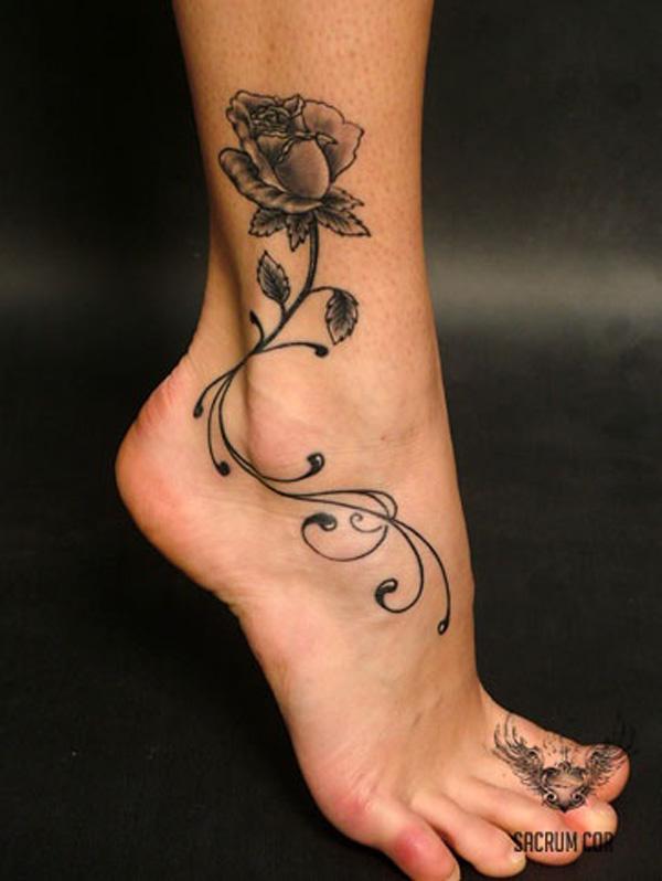 Ankle Tattoo - 60+ Ankle xăm cho phụ nữ <3 <3