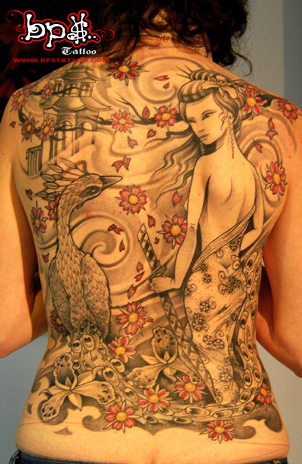 Geisha Tattoo - 50 + đẹp Geisha xăm <3 <3