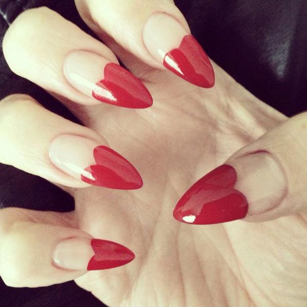 70+ Heart Nail Designs Art And Design heart nail art - 70+ Heart Nail Designs <3 <3 ... - 70+ Heart Nail Designs Art And Design