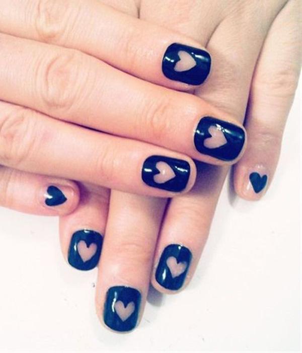 70+ Heart Nail Designs Art And Design heart nail art - 70+ Heart Nail Designs <3 <3 ... - 70+ Heart Nail Designs Art And Design