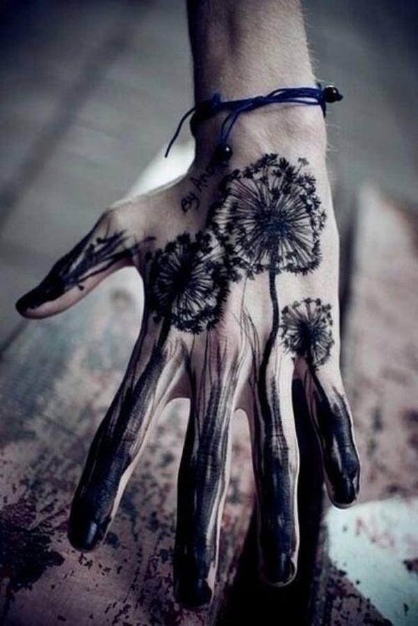 Dandelion xăm - 45 Dandelion Tattoo Designs Phụ nữ <3 <3