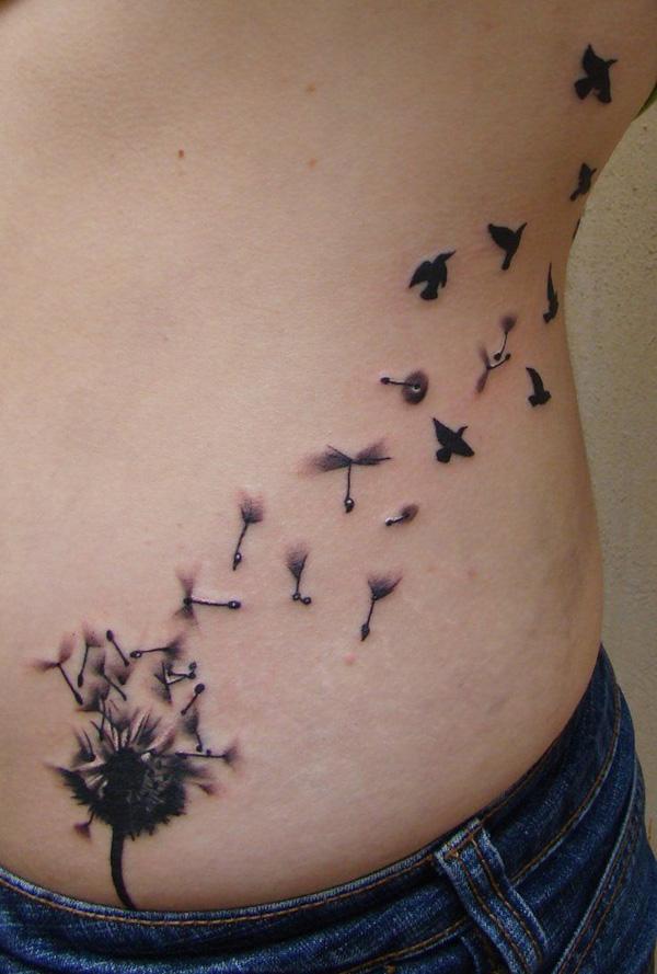 Dandelion xăm - 45 Dandelion Tattoo Designs Phụ nữ <3 <3