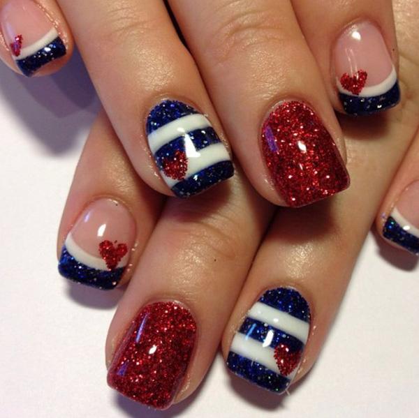 70+ Heart Nail Designs Art And Design heart nail art - 70+ Heart Nail Designs <3 <3 ... - 70+ Heart Nail Designs Art And Design