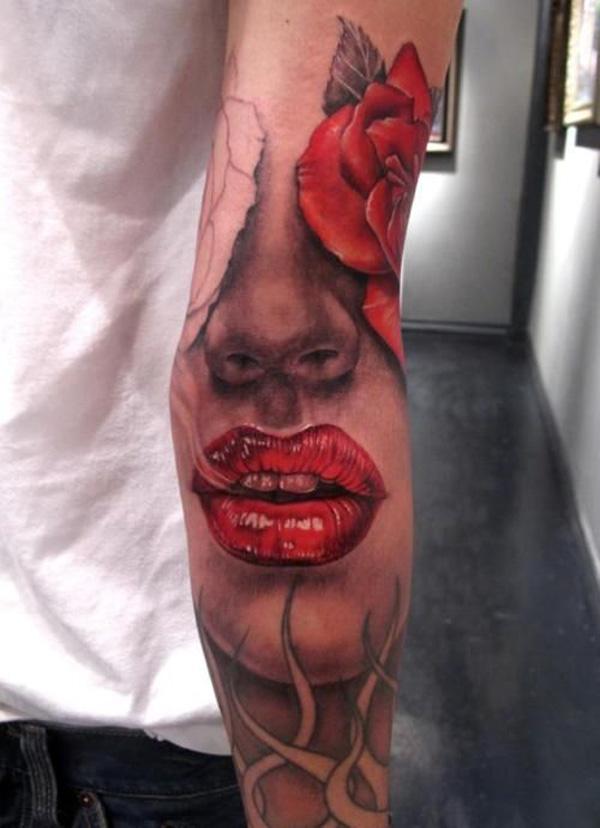 Lip Tattoo - 30 + Incredible Lip xăm <3 <3