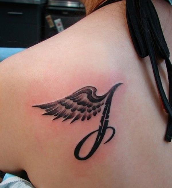đôi cánh thiên thần hình xăm - 35 Ngoạn Wings Tattoo Designs <3 <3