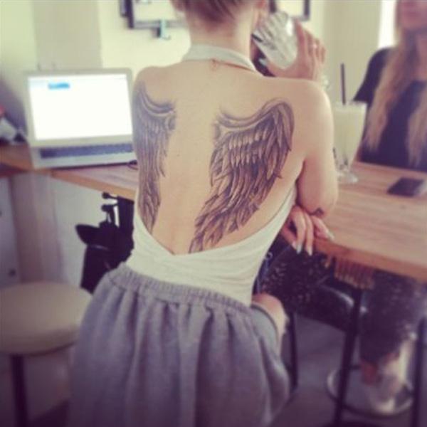 Wing lại hình xăm - 35 Ngoạn Wings Tattoo Designs <3 <3