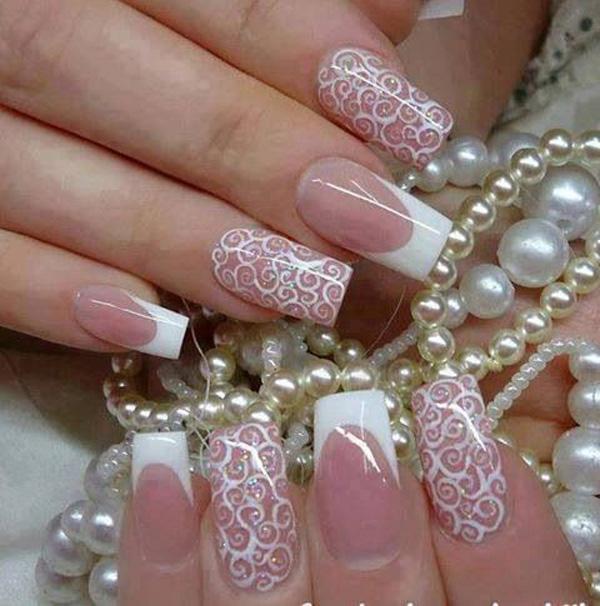 45+ Lace Nail Designs Art And Design lace nail art - 45+ Lace Nail Designs <3 <3 ... - 45+ Lace Nail Designs Art And Design