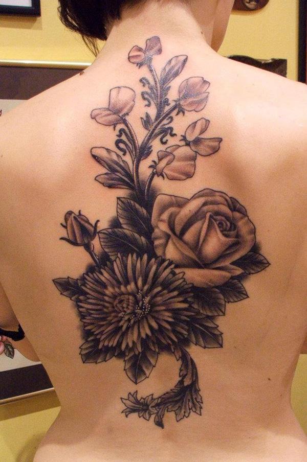 hoa cúc hình xăm - 40 đẹp cúc Tattoo Ý tưởng <3 <3