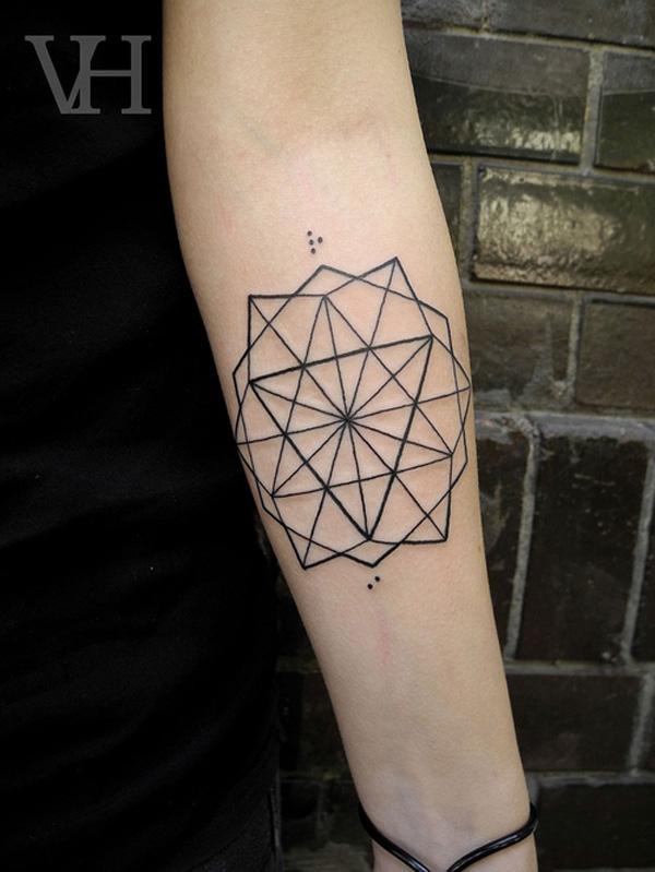 mẫu hình xăm - 40 phức tạp Các Ý tưởng Tattoo Geometric <3 <3