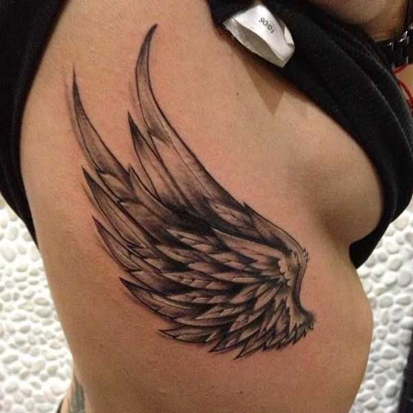 Wing bên hình xăm - 35 Ngoạn Wings Tattoo Designs <3 <3