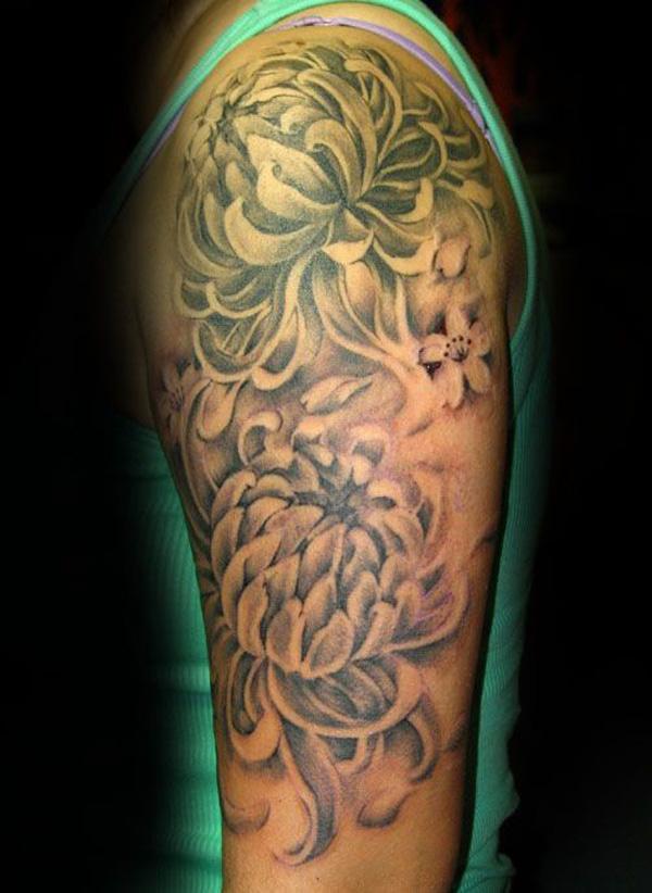 40 Beautiful Chrysanthemum Tattoo Ideas  Art and Design