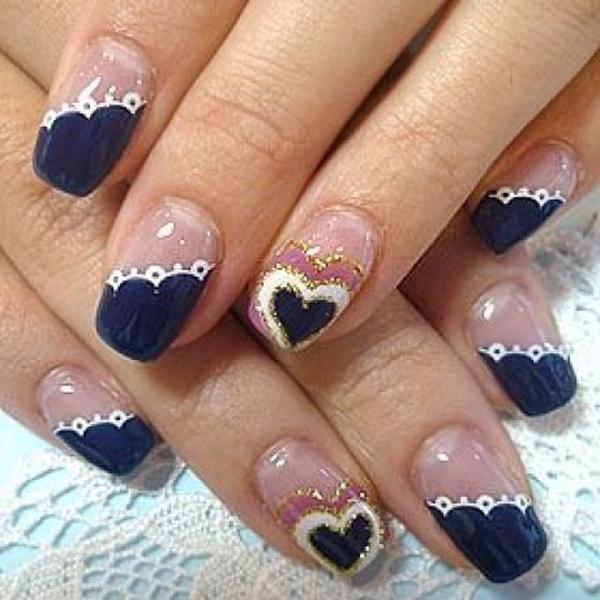 45 lace nail designs art and design 45 lace nail designs art and design