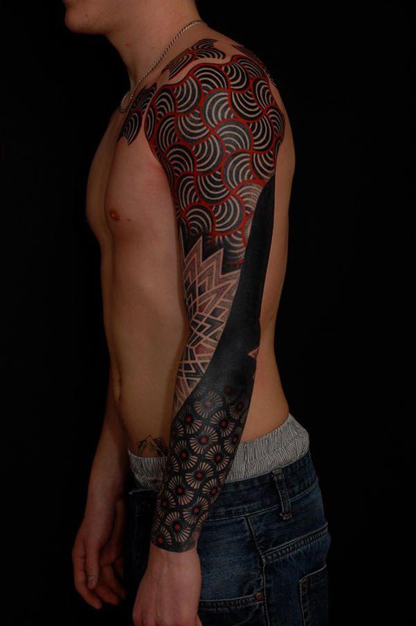 mẫu hình xăm - 40 phức tạp Các Ý tưởng Tattoo Geometric <3 <3