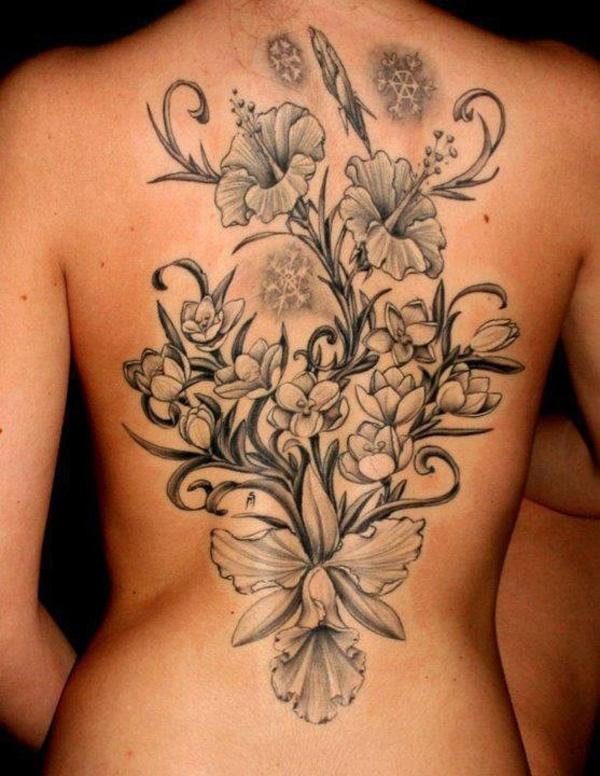 Hibiscus hình xăm - 40 Magnificent Hibiscus Flower Tattoos <3 <3