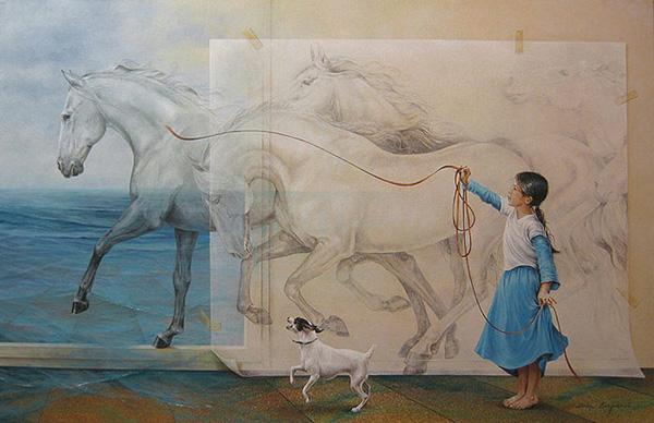 Chelin Sanjuan - Paintings by Chelin Sanjuan  <3 <3