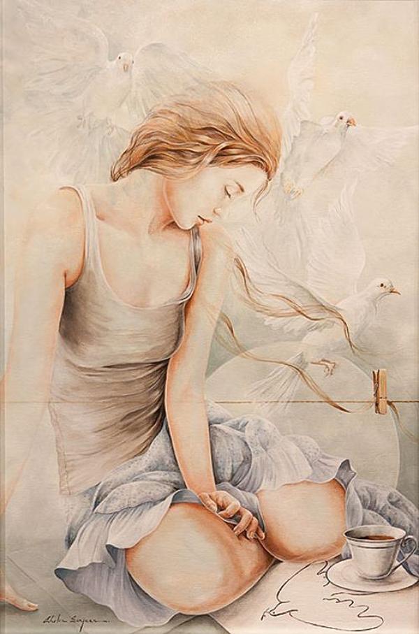 Chelin Sanjuan - Paintings by Chelin Sanjuan  <3 <3