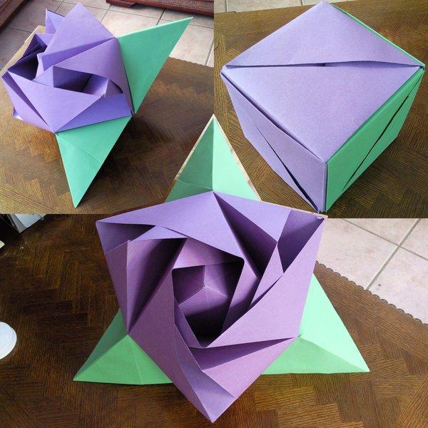 origami flower - 40 Origami Flowers You Can Do <3 <3