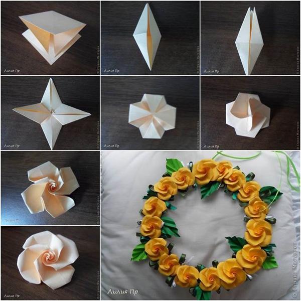 origami flower - 40 Origami Flowers You Can Do <3 <3
