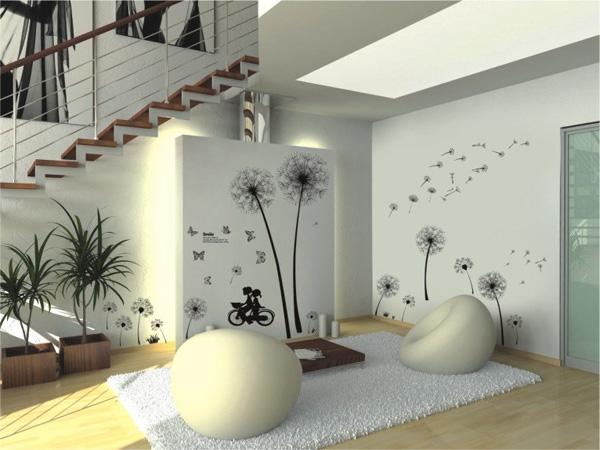  dandelion-wall-decal