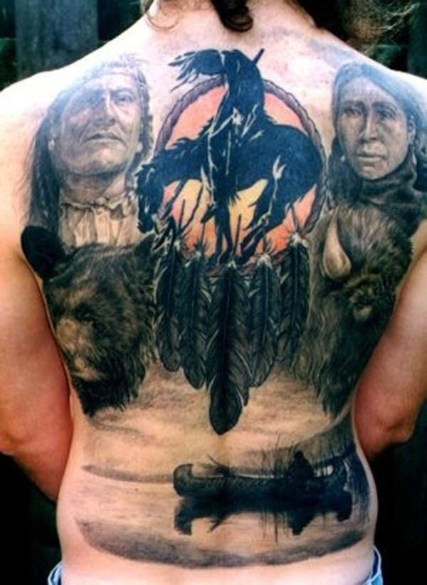 Native American Full Về Tattoo - 25+ Native American Tattoo Designs <3 <3