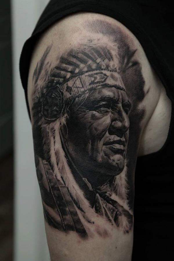 Native American Sleeve Tattoo - 25+ Native American Tattoo Designs <3 <3