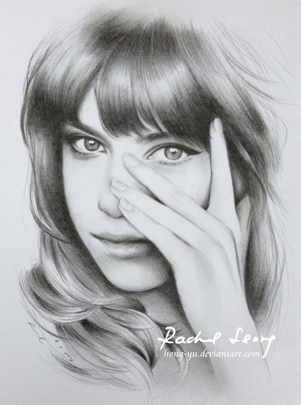 girl 6 by hong yu - Pencil Drawings by Leong Hong Yu  <3 <3