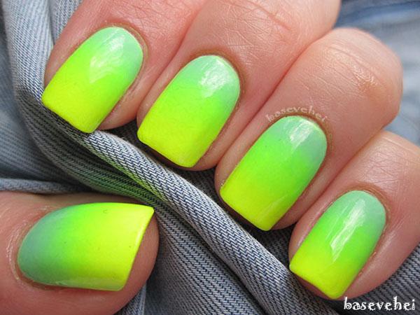 Green Nail Art Archives Katty Nails China Glaze Solar Power