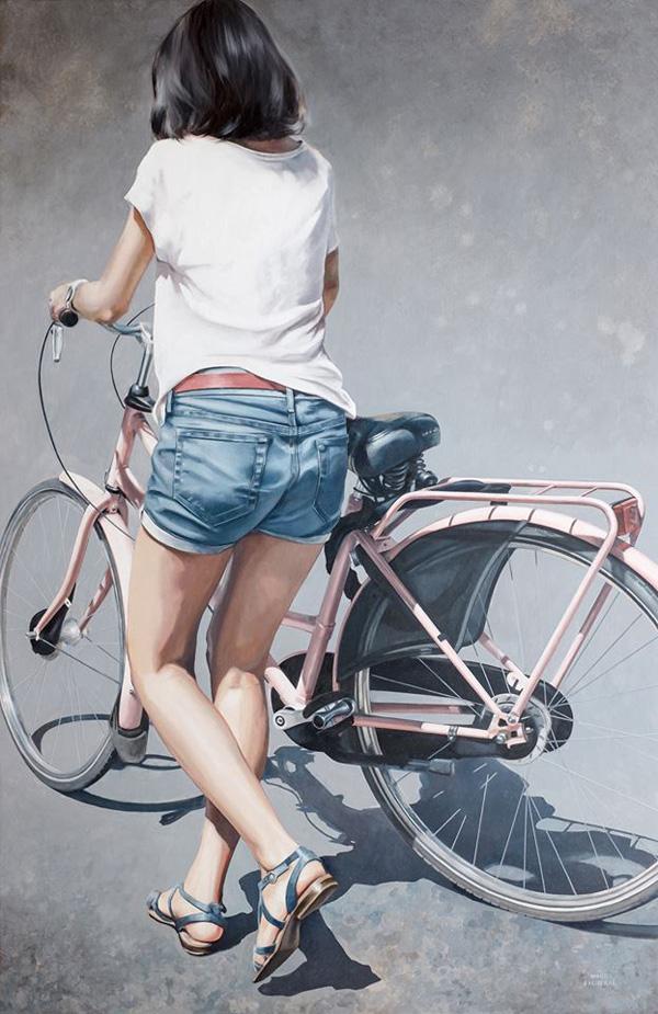 Marc Figueras-Vélo - Realistic Paintings by Marc Figueras  &lt;3 &lt;3