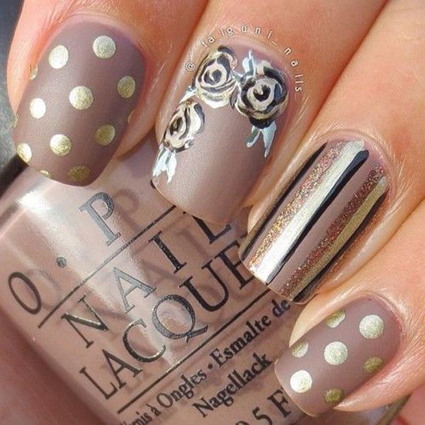55 seasonal fall nail art designs art and design fall nail art ideas