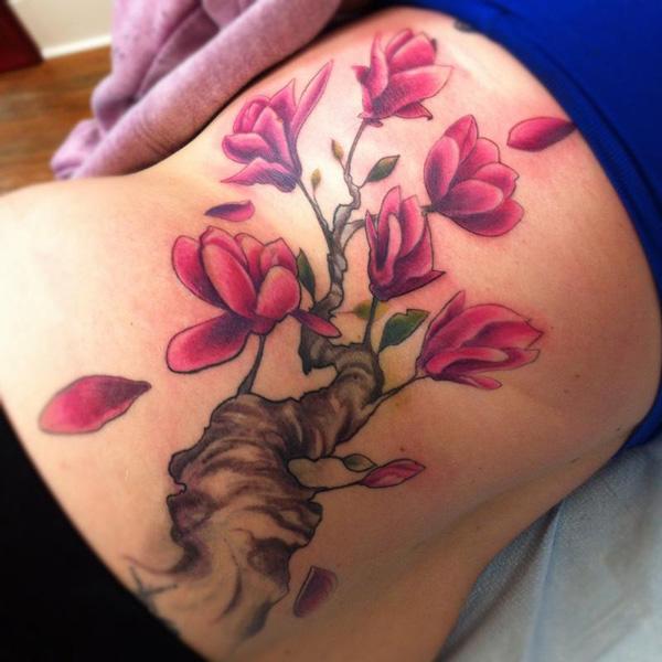 mộc lan cây và hoa hình xăm - 50 + Magnolia Flower Tattoos <3 <3