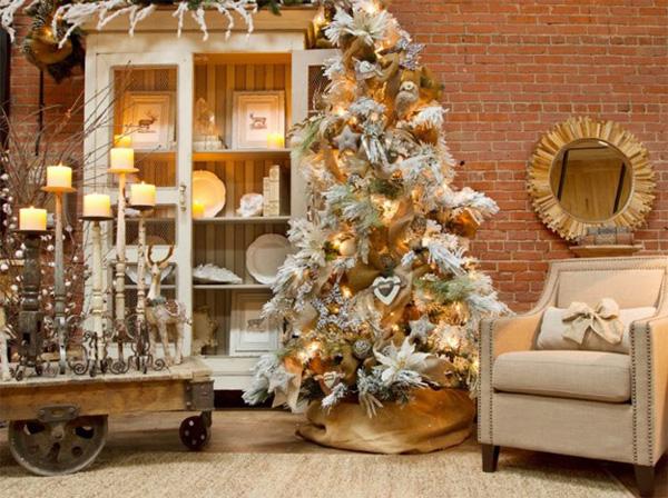 a really cozy and cute looking indoor christmas decor adding the wheelbarrow table into the - Indoor Christmas Decorations Ideas a really cozy and cute looking indoor christmas decor adding the wheelbarrow table into the - Indoor Christmas Decorations Ideas