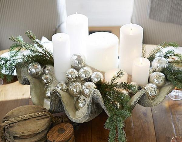 Decorating Ideas > 65 Christmas Home Decor Ideas Art And Design ~ 145052_Christmas Decoration Ideas Silver And White Decorating Ideas > 65 Christmas Home Decor Ideas Art And Design ~ 145052_Christmas Decoration Ideas Silver And White